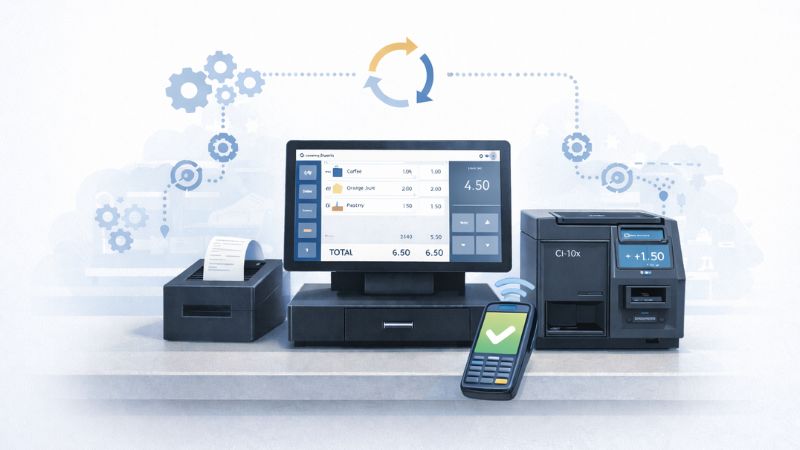 Bien intégrer votre logiciel de caisse avec votre matériel d’encaissement