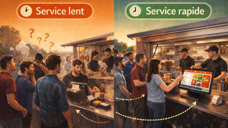 Optimiser la rapidité de service dans un food-truck