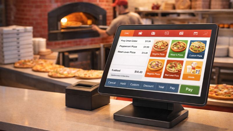 Choisir la meilleure caisse enregistreuse pour sa pizzeria