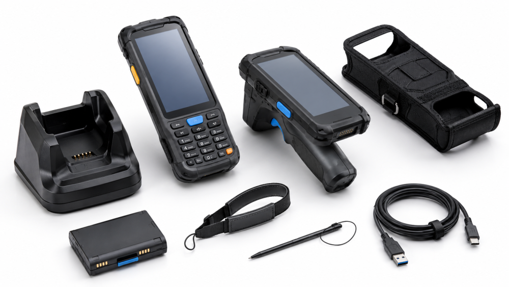 Accessoires pour terminaux portables et PDA : stations de charge, étuis, batteries