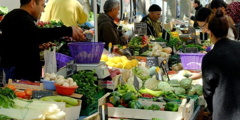balance utilisé sur un marché