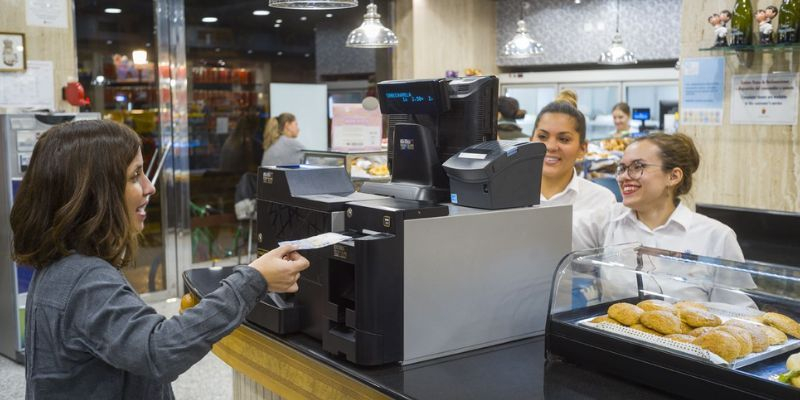 Monnayeur Automatique Utilisé dans une Boulangerie