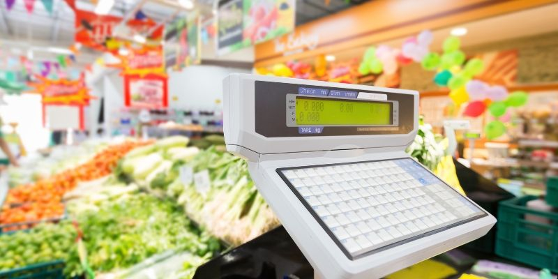 Balance pour pesage fruits et légumes