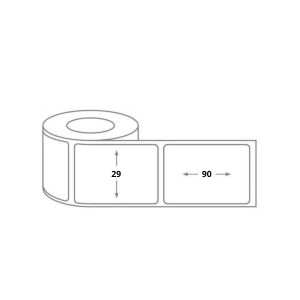 Étiquettes Brother DK-11201 - 29x90 mm - Thermique Direct - Adhésif Permanent - Rouleau de 400