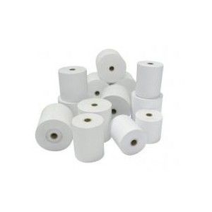 Lot de 4 rouleaux de papier thermique 57 x 50 mm pour imprimante thermique  58 mm