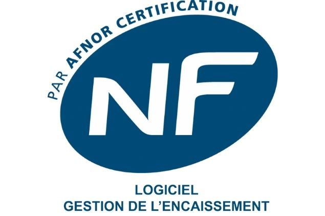 certification nf logiciel gestion de l'encaissement