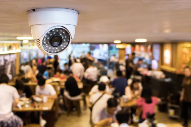 caméra vidéo surveillance restaurant